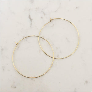 madden hoop earrings - blushberry