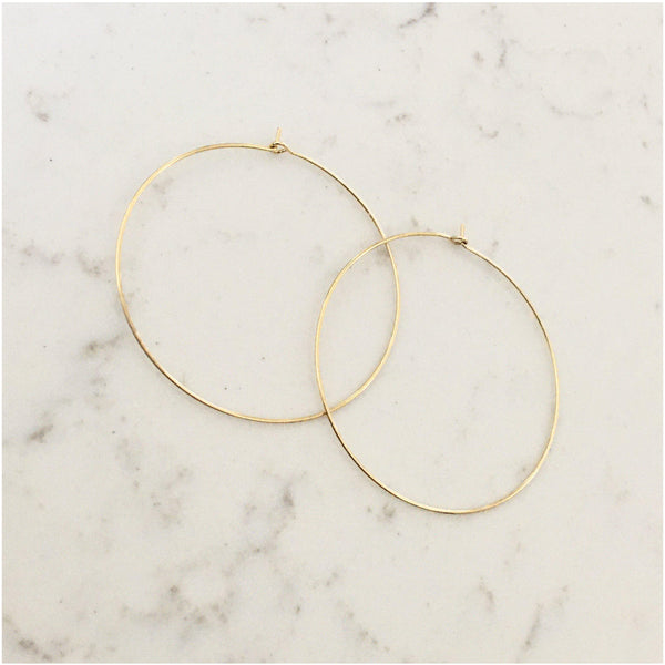 madden hoop earrings - blushberry