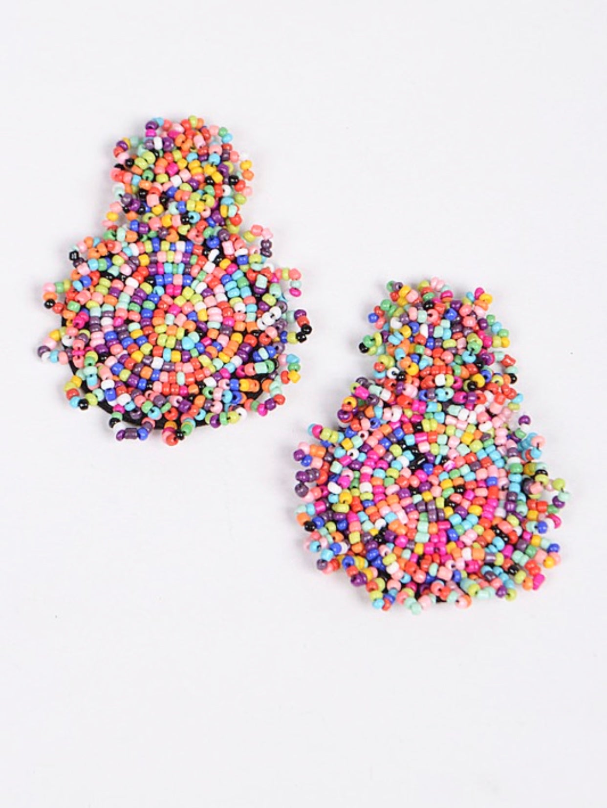 mila multi beaded earrings